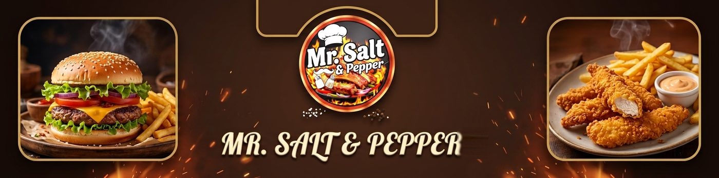 Mr. Salt & Pepper — hamburger, sültkrumpli és rántott csirke csíkok